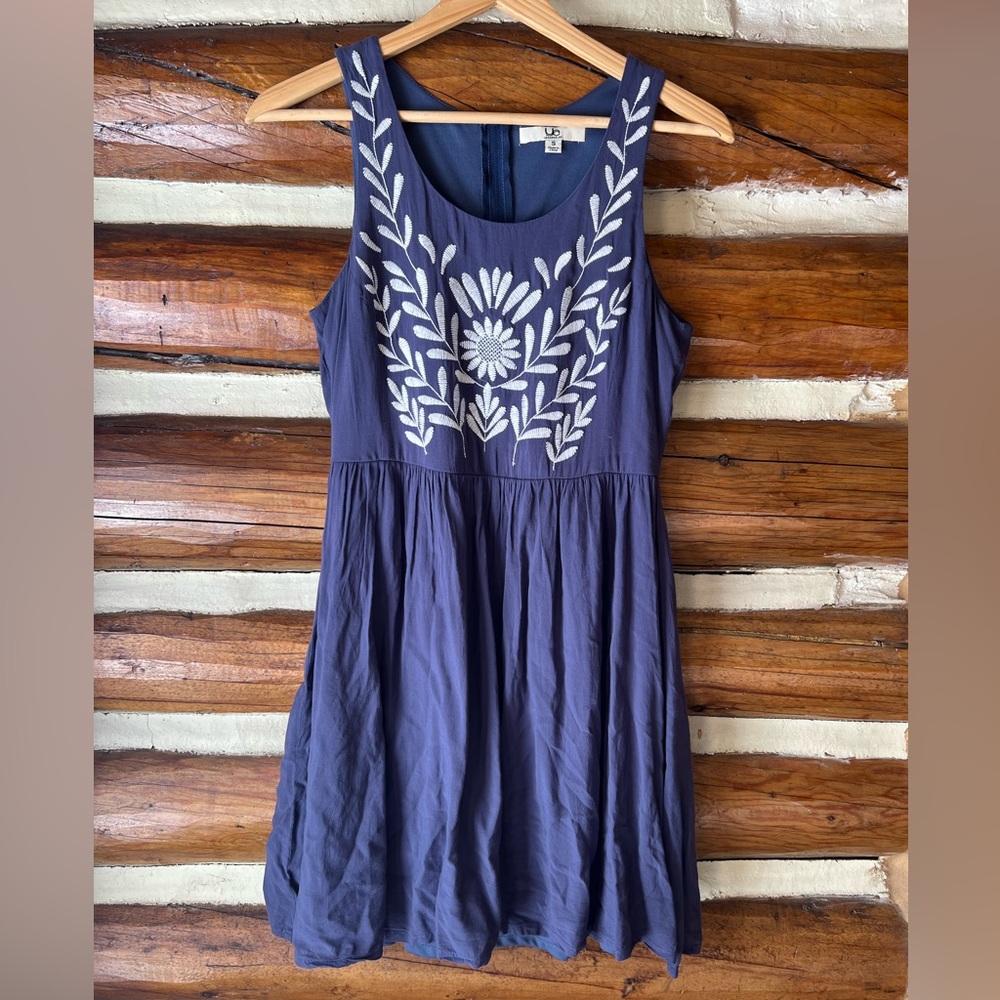 Boho Embroidered Dress